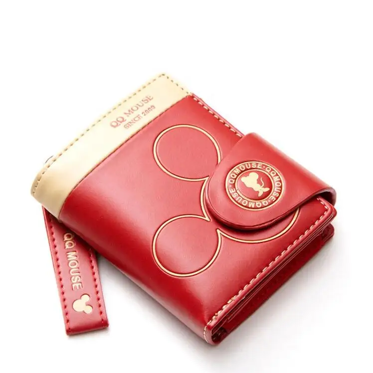 Custom famous brand lady small wallet cartoon mickey cute coin purse hasp card holder woman leather wallet, Customized
Custom famous brand lady small wallet cartoon mickey cute coin purse hasp card holder woman leather wallet, Customized