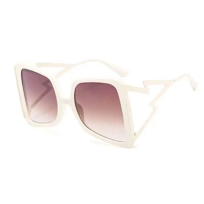 Fashion Custom Logo Big Frame lightning Eye Glasses Oversize Personalized Unisex Sunglasses Uv400 Women Eyewear, 7 colors
Fashion Custom Logo Big Frame lightning Eye Glasses Oversize Personalized Unisex Sunglasses Uv400 Women Eyewear, 7 colors