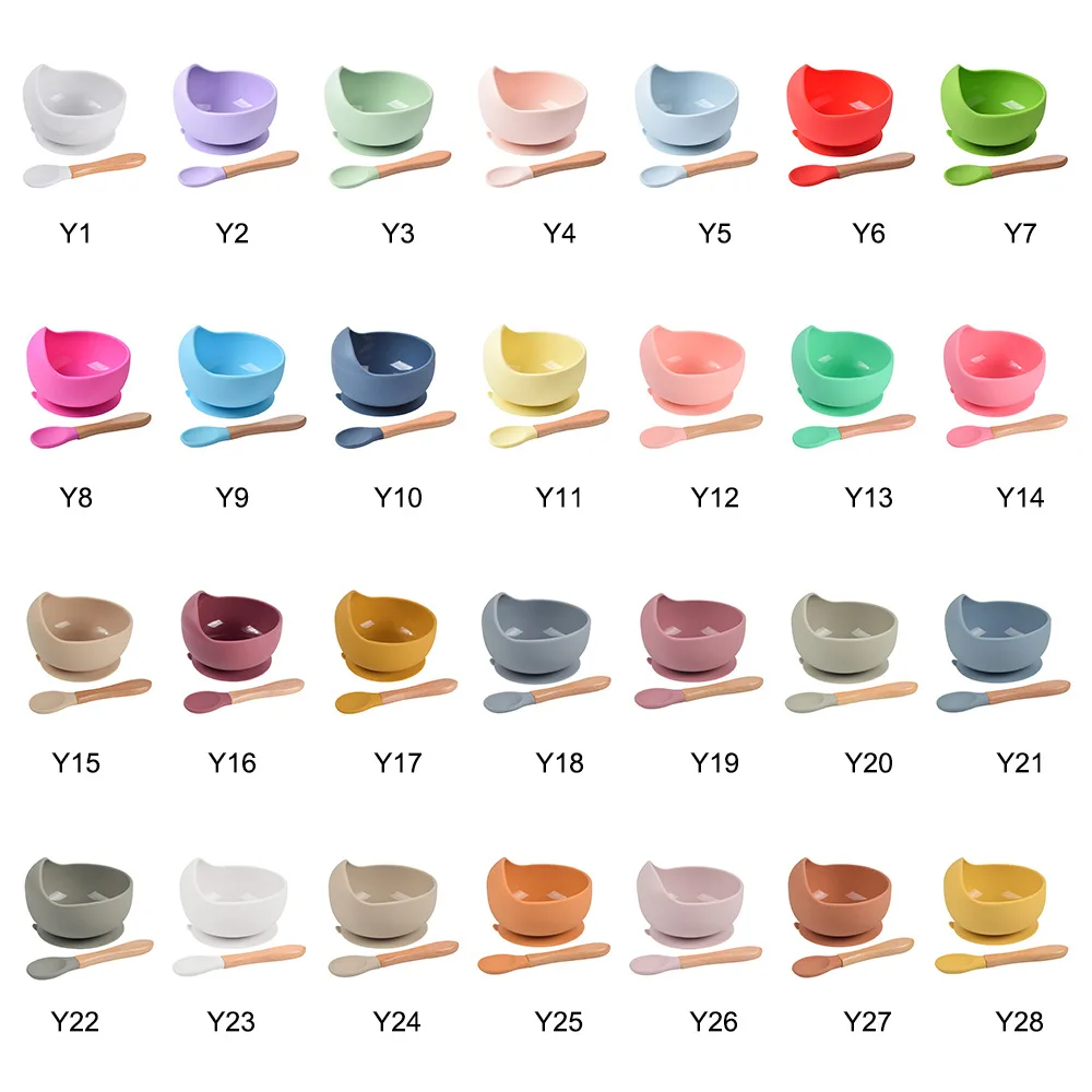 wholesale Baby Silicone bowls colorful Suction cup baby feeding bowl, Customized color
wholesale Baby Silicone bowls colorful Suction cup baby feeding bowl, Customized color