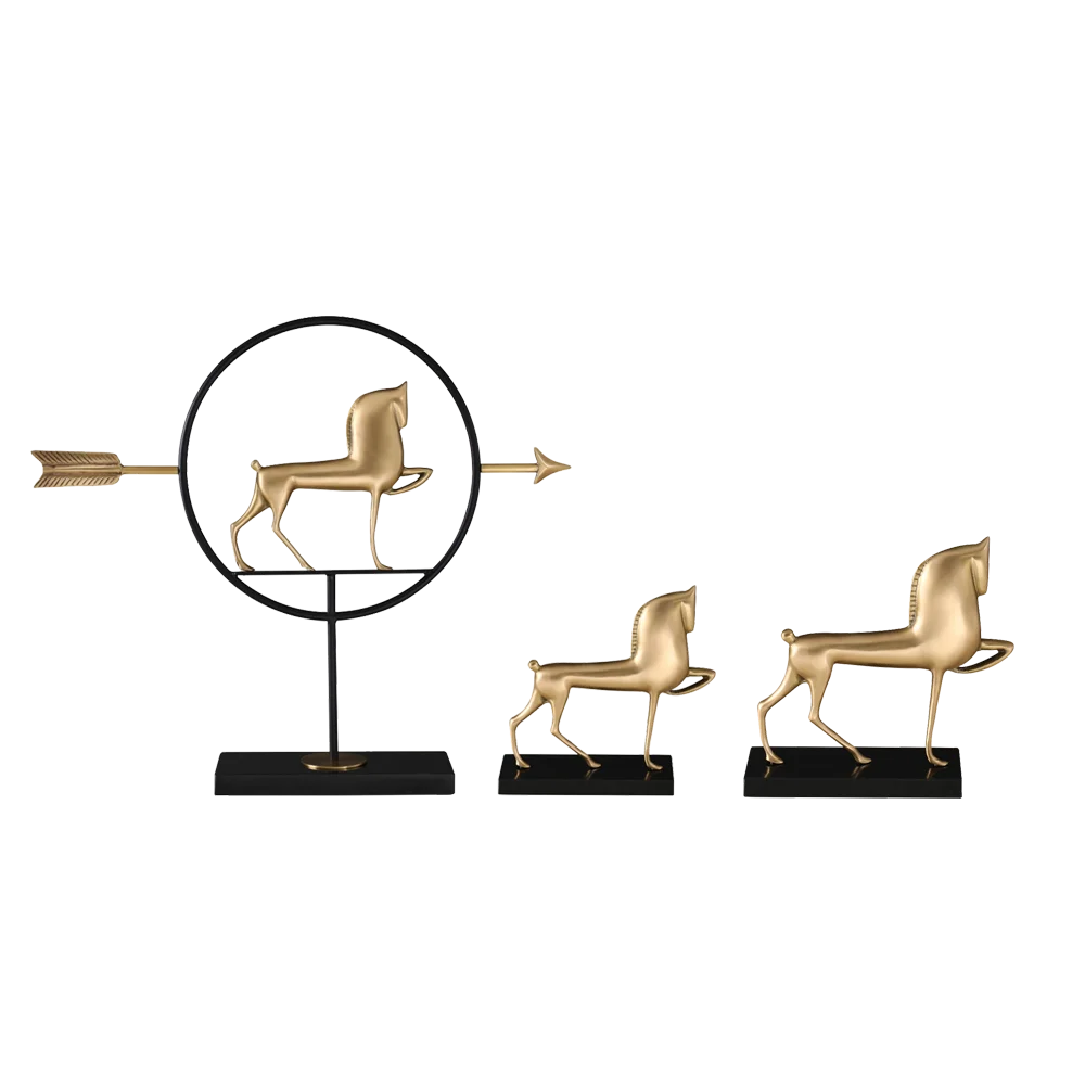 Modern Office Accessories Interior Decoration Brass Animal Statue Decor Horse Ornaments, Br005+black
Modern Office Accessories Interior Decoration Brass Animal Statue Decor Horse Ornaments, Br005+black