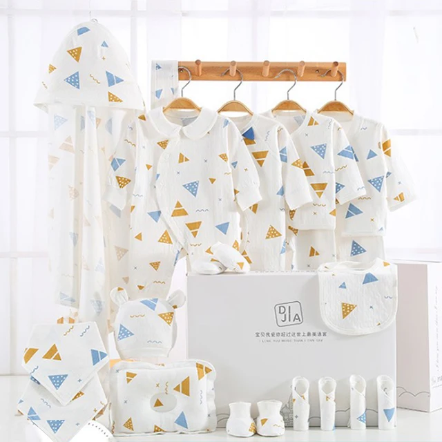 Boy's and Girl's 100% Cotton Baby Clothes Set Boutique Cotton Newborn Baby Gift Sets
Boy's and Girl's 100% Cotton Baby Clothes Set Boutique Cotton Newborn Baby Gift Sets