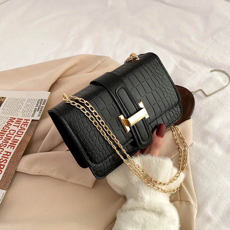 Wholesale Women fashion hand bags chain Retro Crocodile Pattern Shoulder crossbody Bags ladies purse handbags
Wholesale Women fashion hand bags chain Retro Crocodile Pattern Shoulder crossbody Bags ladies purse handbags