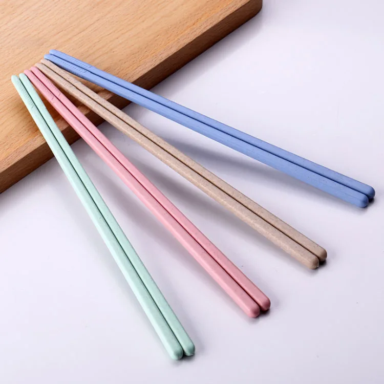 4 Pairs Eco Friendly BPA Free Travel PP Wheat Straw Plastic Biodegradable Chopsticks Set, Pink/green/blue/beige
4 Pairs Eco Friendly BPA Free Travel PP Wheat Straw Plastic Biodegradable Chopsticks Set, Pink/green/blue/beige