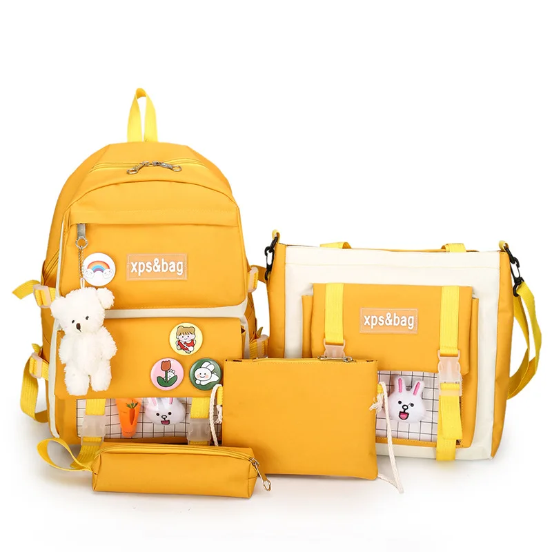 wholesale top sell Fashion kid School Bags Set Backpacks 4 Pieces Girls Backpack Set For Kids, Blue,pink,yellow, black,purple,
wholesale top sell Fashion kid School Bags Set Backpacks 4 Pieces Girls Backpack Set For Kids, Blue,pink,yellow, black,purple,