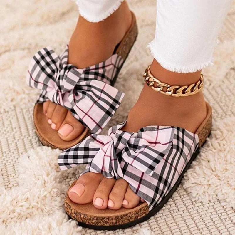 Wholesale Summer Large Size Cool Breathable Casual Women's Shoes Ladies Sandals Bow Grid Flat Leopard Print House Slippers, Pictures
Wholesale Summer Large Size Cool Breathable Casual Women's Shoes Ladies Sandals Bow Grid Flat Leopard Print House Slippers, Pictures