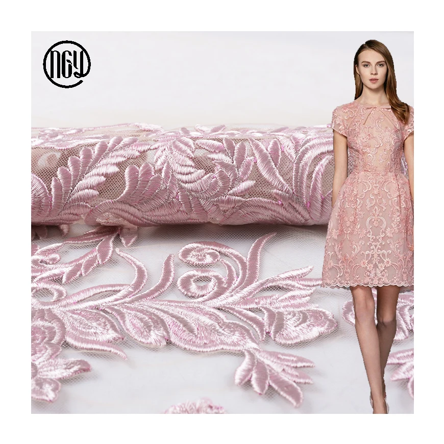 Made in China wholesale net pink tulle lace embroidery flower fabric, As pictures or customized
Made in China wholesale net pink tulle lace embroidery flower fabric, As pictures or customized