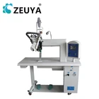semi-automatic 2500w hot air seamless welding pu pvc rubber waterproof seam sealing tape machine for sportswear
