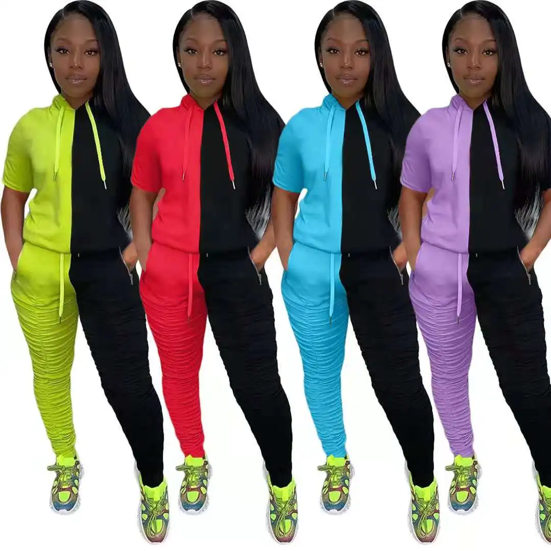 Women Hoodies Two Piece Set Fall Clothing Outfits short top 2 Piece Set Stacked Pants Leggings Sweatpants Jogger Sets Tracksuits, Picture color
Women Hoodies Two Piece Set Fall Clothing Outfits short top 2 Piece Set Stacked Pants Leggings Sweatpants Jogger Sets Tracksuits, Picture color