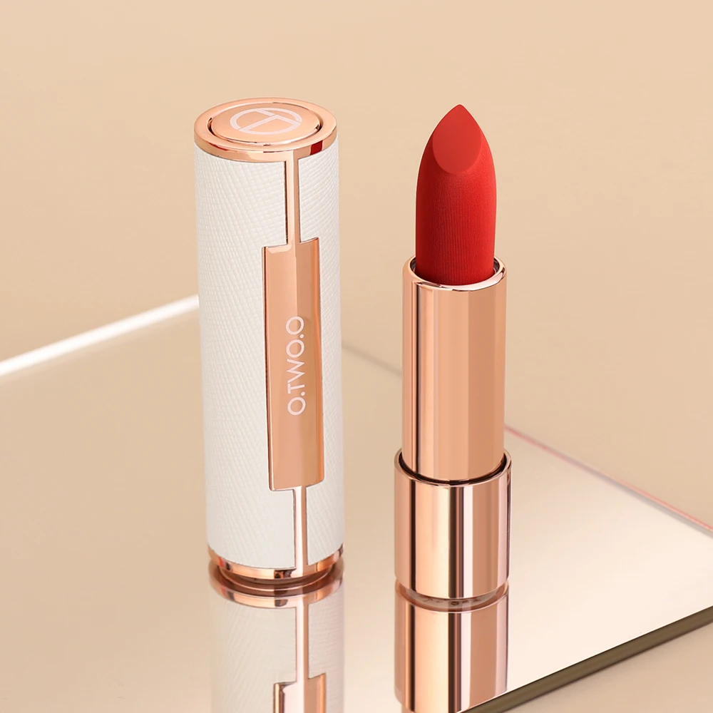 O.TWO.O 2020 New Matte Lipstick Leather Tube Long-Lasting Waterproof Lip Stick 12 Colors Options, 12 color
O.TWO.O 2020 New Matte Lipstick Leather Tube Long-Lasting Waterproof Lip Stick 12 Colors Options, 12 color