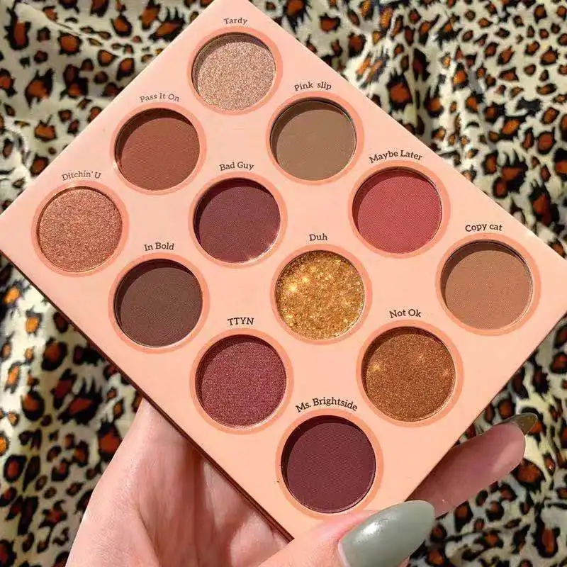 Hot Selling 2021 12 colors Custom Palette Eyeshadow Cosmetics Vegan Eyeshadow Glitter, Multi color
Hot Selling 2021 12 colors Custom Palette Eyeshadow Cosmetics Vegan Eyeshadow Glitter, Multi color