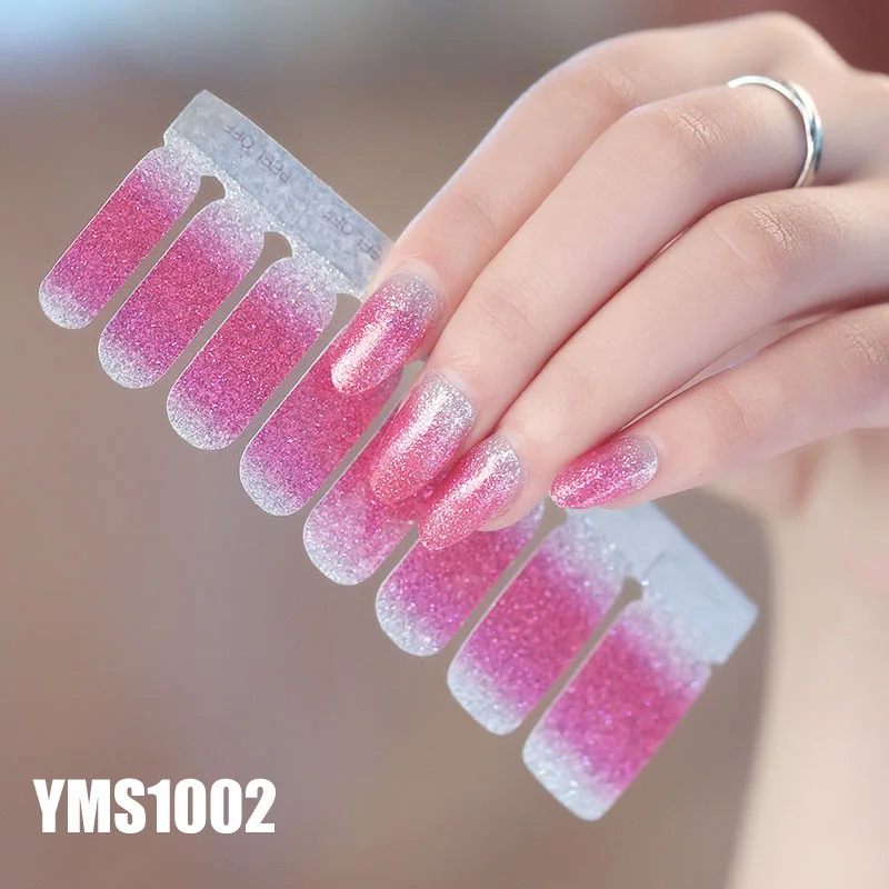 NAS001 16pcs Nail Stickers Set Mixed Glitter Powder Gradient Color Nail Art Stickers Nail Decal Stickers
NAS001 16pcs Nail Stickers Set Mixed Glitter Powder Gradient Color Nail Art Stickers Nail Decal Stickers
