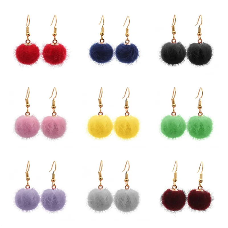 Simplicity Plush Ball Mink Hair Earrings Handmade Tassel Earrings Color Pom Pom Dangle Earrings for Girls
Simplicity Plush Ball Mink Hair Earrings Handmade Tassel Earrings Color Pom Pom Dangle Earrings for Girls