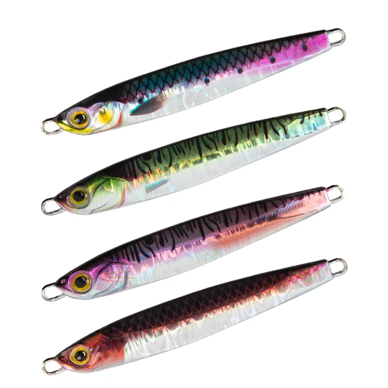 KINGDOM 4007 8g 14g 21g 60g Vertical Light Jigs Lures Speed Jig Metal Fishing Lures, 4 colors
KINGDOM 4007 8g 14g 21g 60g Vertical Light Jigs Lures Speed Jig Metal Fishing Lures, 4 colors