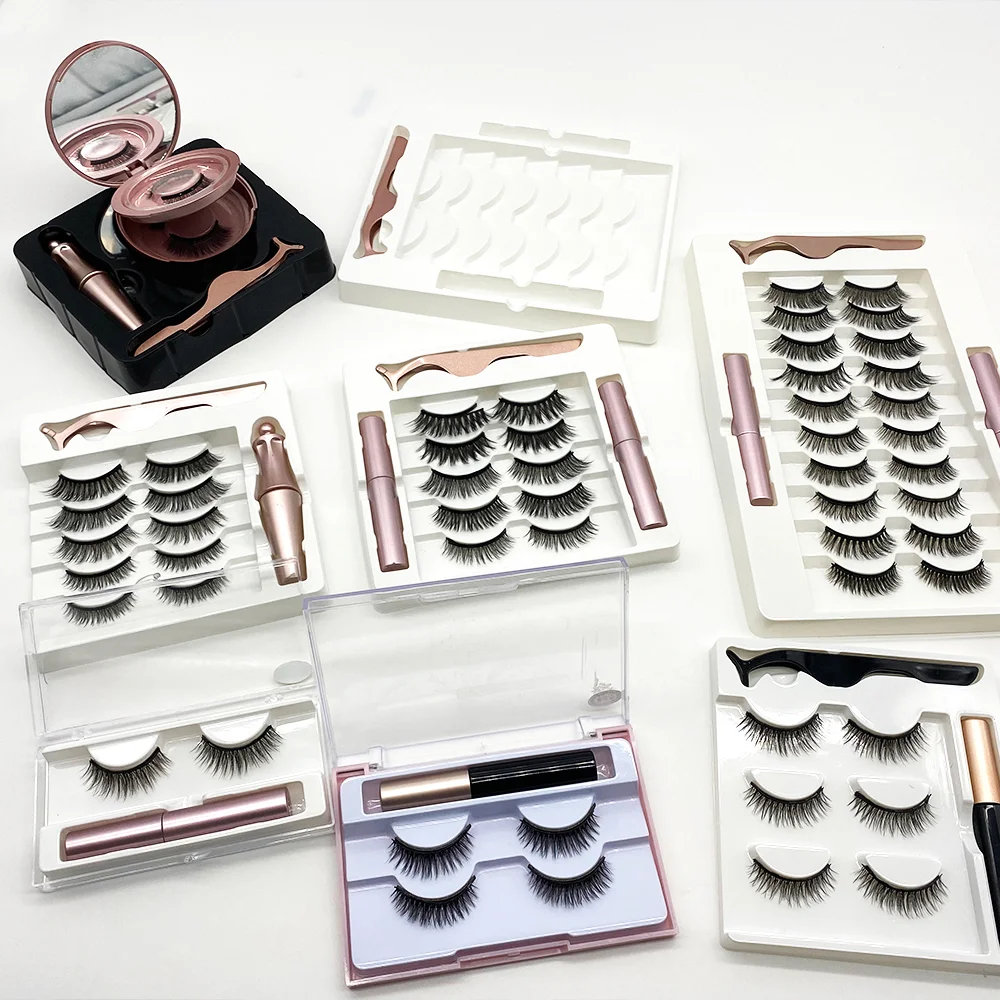 2021 New magnetic eyelashes no glue with magnetic eyeliner wholesale different eyelash tray with magic adhesive eyeliner, Natural black
2021 New magnetic eyelashes no glue with magnetic eyeliner wholesale different eyelash tray with magic adhesive eyeliner, Natural black
