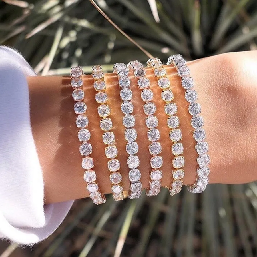 Wholesale Jewelry Basic Bracelet 17cm3mm4mm5mm Zircon Platinum Plated Tennis Chain For Men, Picture
Wholesale Jewelry Basic Bracelet 17cm3mm4mm5mm Zircon Platinum Plated Tennis Chain For Men, Picture
