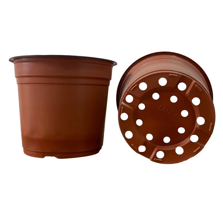 Wholesale Multiple Sizes Durable Nursery Plants Pot Transplant Plastic Flower Pots, Black.brown
Wholesale Multiple Sizes Durable Nursery Plants Pot Transplant Plastic Flower Pots, Black.brown