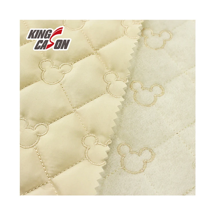 KINGCASON 2022 New Arrival Manufacturer Wholesale Teddy bear Quilted Fabric For Down Jackets Linings
KINGCASON 2022 New Arrival Manufacturer Wholesale Teddy bear Quilted Fabric For Down Jackets Linings