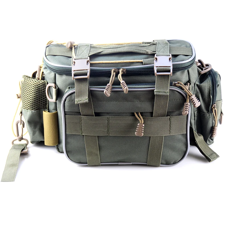 Multifunctional Waterproof Fishing Bag Fishing Lures Gear Storage Bag Single Crossbody Bags, Customized color
Multifunctional Waterproof Fishing Bag Fishing Lures Gear Storage Bag Single Crossbody Bags, Customized color