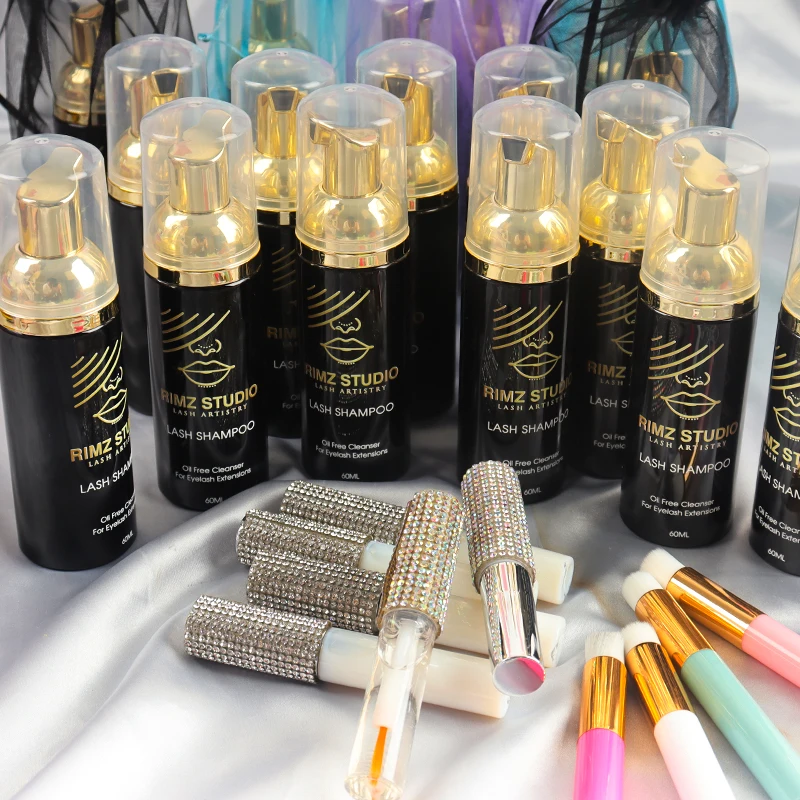 Wholesale lash shampoo private label lash extension vendors customized lash cleanser, Pink and black
Wholesale lash shampoo private label lash extension vendors customized lash cleanser, Pink and black