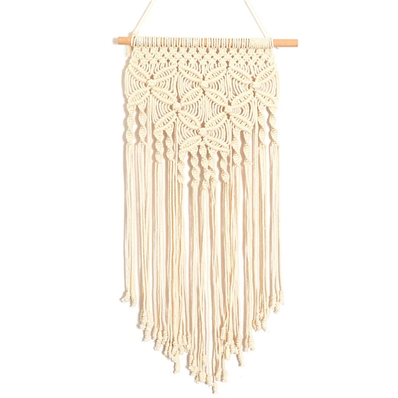 Wall Hanging macrame cord Woven Boho Chic Wall Decor Geometric Wall Art for Apartment Room Home Decoration, 6 colors
Wall Hanging macrame cord Woven Boho Chic Wall Decor Geometric Wall Art for Apartment Room Home Decoration, 6 colors