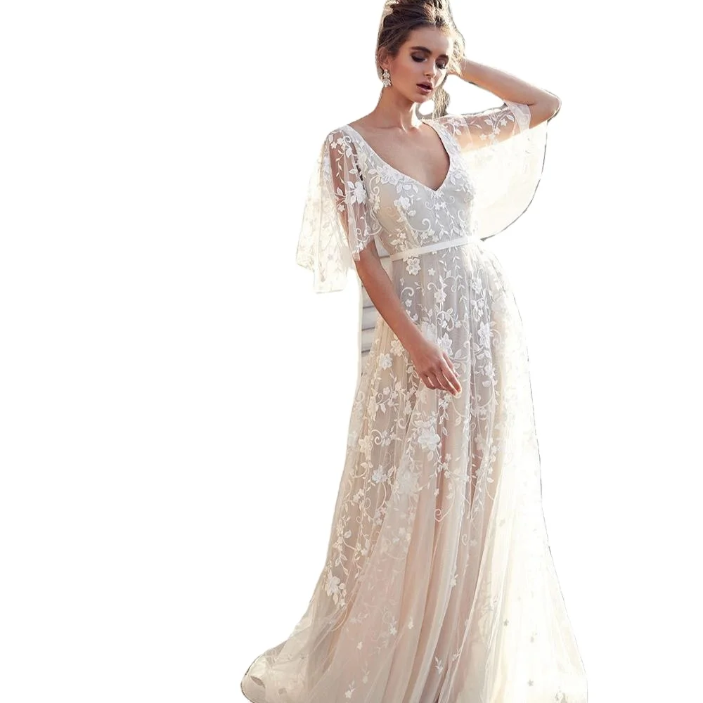 Wholesale 2021 Wedding Women Dress Fashion V-neck Dresses Women Lady Elegant, Customized color
Wholesale 2021 Wedding Women Dress Fashion V-neck Dresses Women Lady Elegant, Customized color