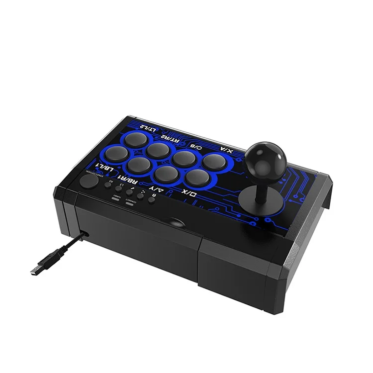 

Arcade Fighting Stick Joystick For Ps4 Ps3 Xboxone S/x Xbox360 Switch Pc Android, Black