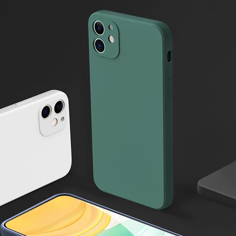 New 2021 Accessories for iPhone X XS XR Protective Square Edge TPU Silicone Case for iPhone 11 12 Case Rubber Square
New 2021 Accessories for iPhone X XS XR Protective Square Edge TPU Silicone Case for iPhone 11 12 Case Rubber Square