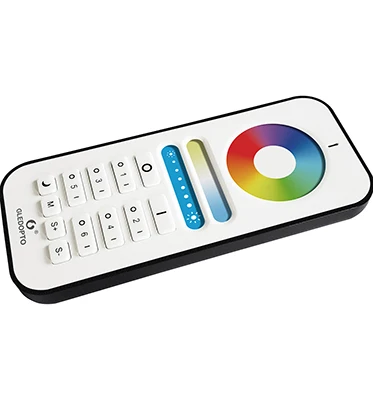 Gledopto GL-RC-006Z 2.4 G RF Remote Touch RGB Controller 9 Lighting Changing Modes RF Remote Control LED Lights For ZigBee 3.0 - ANKUX.COM