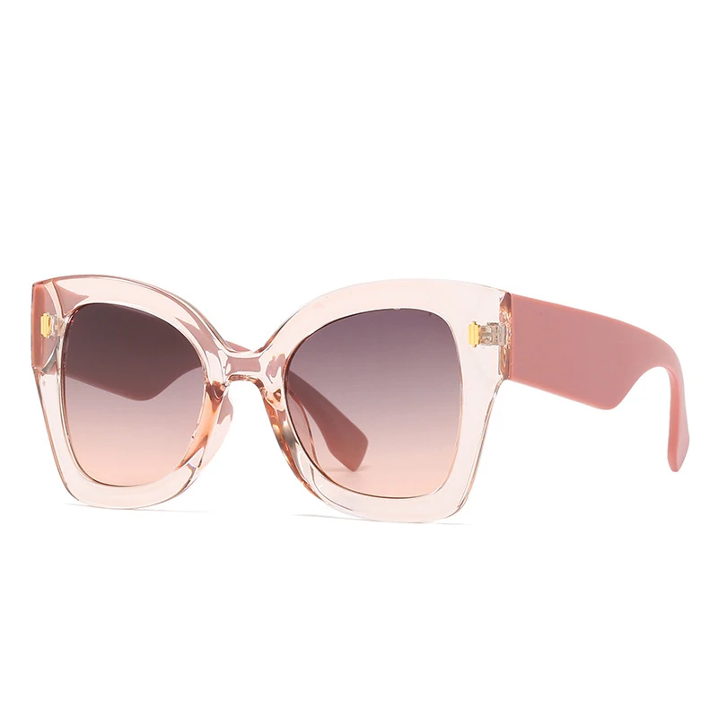 2021 New Brand Oversized Square Cat Eye Sunglasses For Women Vintage Patchwork Elegant Sun Glasses Female Gradient Pink Shades
2021 New Brand Oversized Square Cat Eye Sunglasses For Women Vintage Patchwork Elegant Sun Glasses Female Gradient Pink Shades