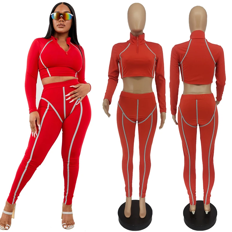 RTS women clothing 2021 New fashion turtleneck top, umbilical tight stitching sports casual yoga suit
RTS women clothing 2021 New fashion turtleneck top, umbilical tight stitching sports casual yoga suit