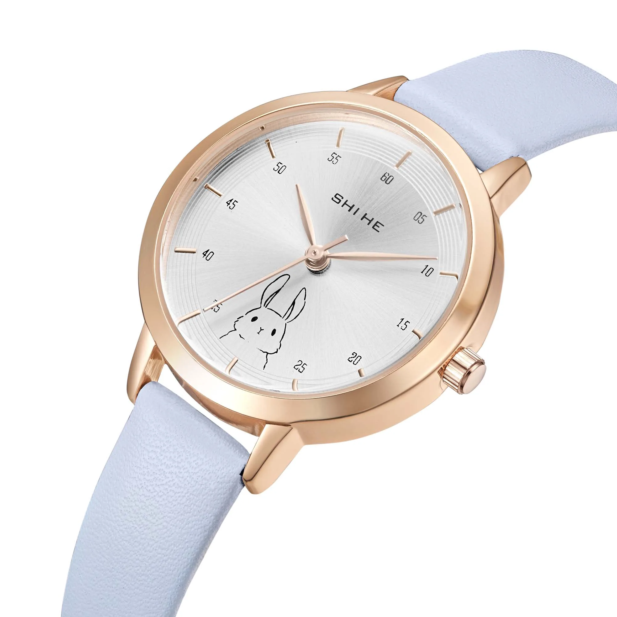 Shihe Brand Classic Popular Ultra Thin Ladies Watch for Small Wrists Rabbit Cute leather Watches For Girls 3ATM Waterproof
Shihe Brand Classic Popular Ultra Thin Ladies Watch for Small Wrists Rabbit Cute leather Watches For Girls 3ATM Waterproof