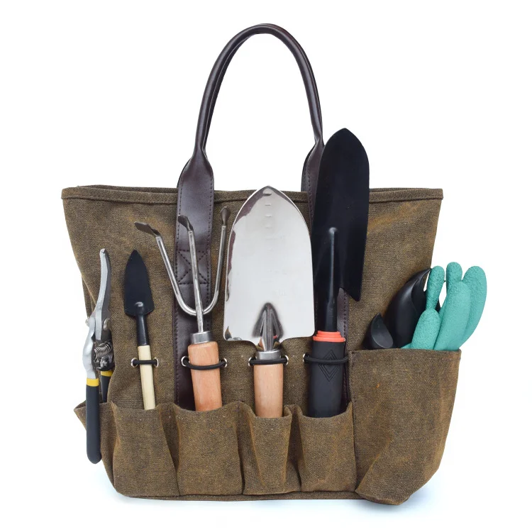 Heavy Duty Reusable Gardening Tote Bag Large Capacity Garden Tool Storage Bag Gardening Kit Tote Bag
Heavy Duty Reusable Gardening Tote Bag Large Capacity Garden Tool Storage Bag Gardening Kit Tote Bag