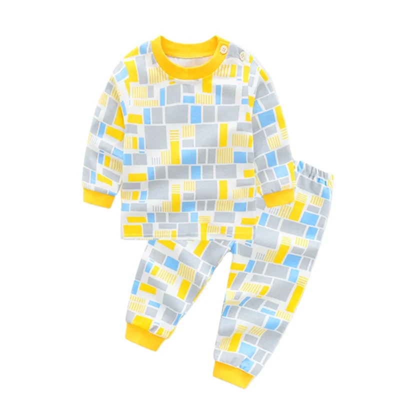 Children's clothing spring and autumn underwear set cotton thermal long-sleeved pajamas
Children's clothing spring and autumn underwear set cotton thermal long-sleeved pajamas
