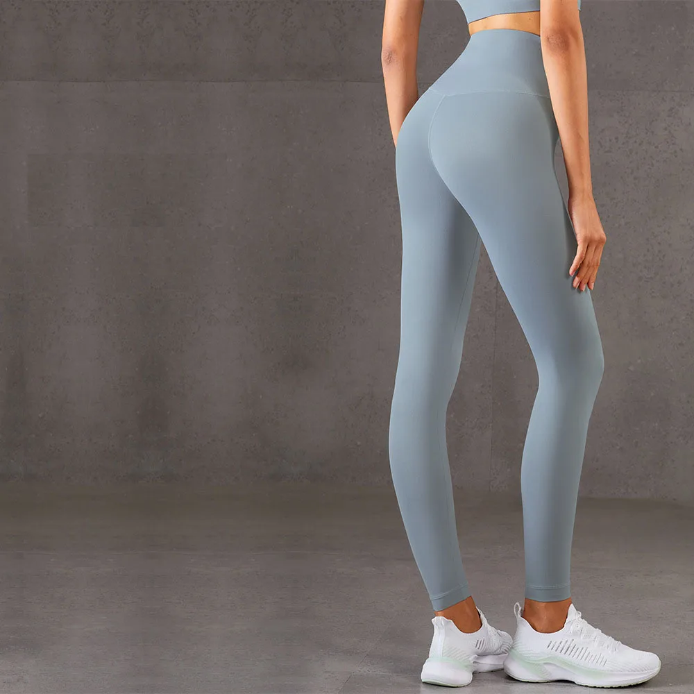 High Quality Elastic Nylon Spandex Sportswear Gym Workout Training Fitness Yoga Leggings High Waist Seamless Women Leggings
High Quality Elastic Nylon Spandex Sportswear Gym Workout Training Fitness Yoga Leggings High Waist Seamless Women Leggings