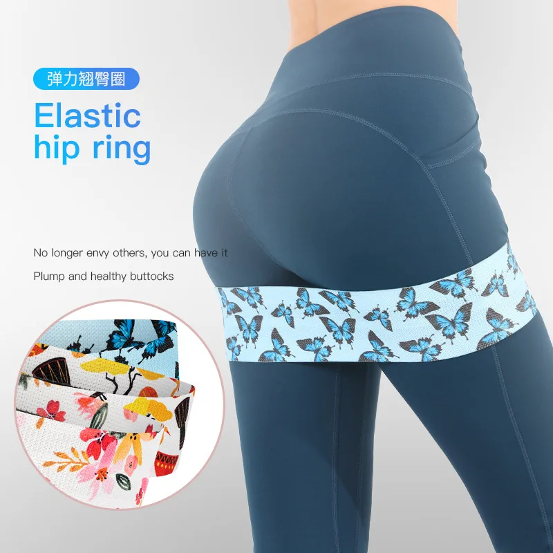 Hip booty Band Elastic Exercise Workout Yoga Fitness Fabric Resistance Bands With Custom Logo, Black
Hip booty Band Elastic Exercise Workout Yoga Fitness Fabric Resistance Bands With Custom Logo, Black