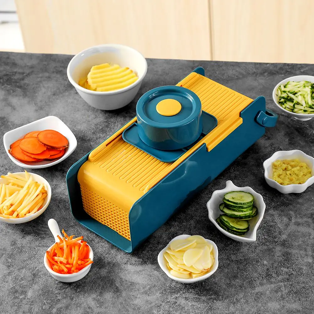 Food Fruit And Vegetable Multi-functional Plastic Knife Stainless Steel Cutter Multi-functional Integration Slice, Dark blue
Food Fruit And Vegetable Multi-functional Plastic Knife Stainless Steel Cutter Multi-functional Integration Slice, Dark blue