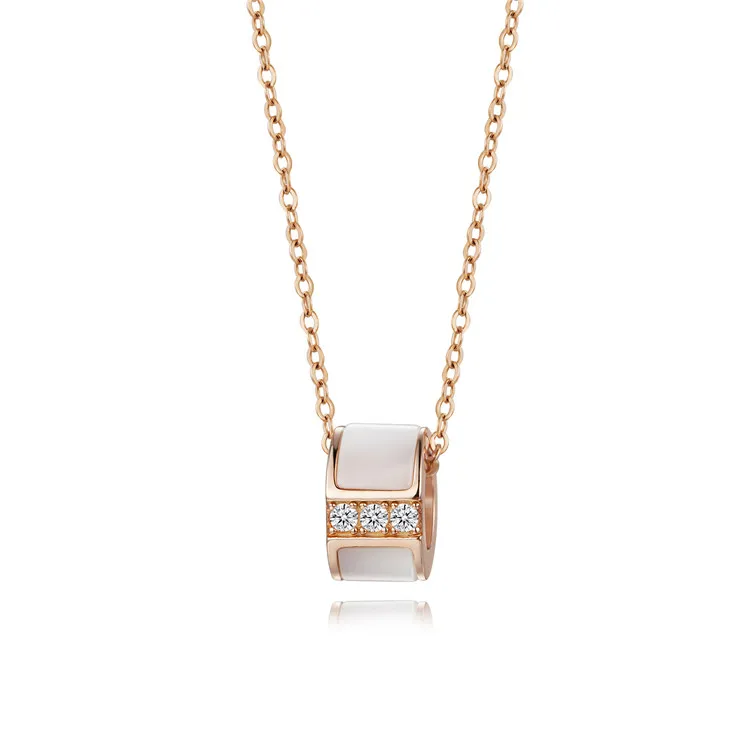 Custom Logo Charm Luxury Jewelries Supplier Rose Gold Luxury Pendant Necklace, Rose gold/custom color
Custom Logo Charm Luxury Jewelries Supplier Rose Gold Luxury Pendant Necklace, Rose gold/custom color