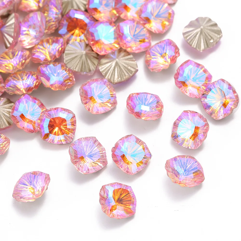 Wholesale 8mm Millennium Rhinestones Glass Crystal Pointed Back Glass Rhinestone For Nail Art Accessories
Wholesale 8mm Millennium Rhinestones Glass Crystal Pointed Back Glass Rhinestone For Nail Art Accessories