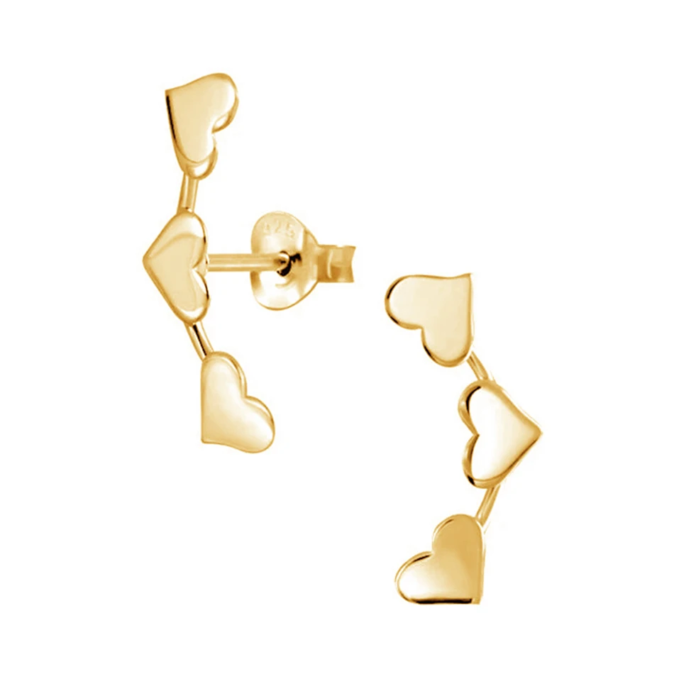 women jewelry earrings wholesale online 925 sterling silver minimalist 18k gold plated triple heart stud earrings
women jewelry earrings wholesale online 925 sterling silver minimalist 18k gold plated triple heart stud earrings