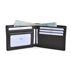 Top Wallet Wallet Factory Brown Top Grain Nappa Leather Rfid Slim Men Card Holder Wallet