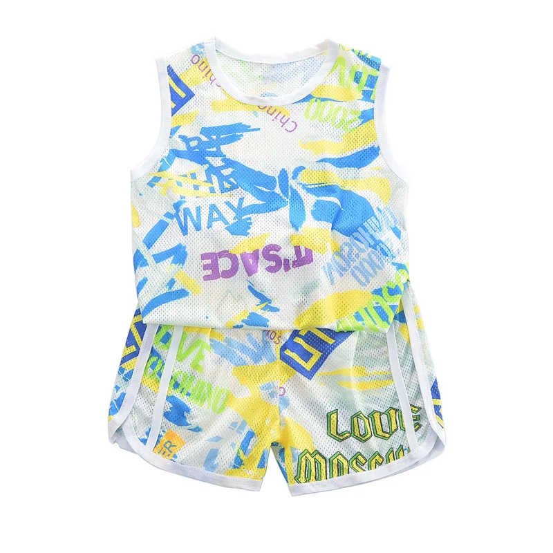 Children's clothing children's summer quick-drying suit 2020 boys vest shorts two-piece baby casual T-shirt sweatpants
Children's clothing children's summer quick-drying suit 2020 boys vest shorts two-piece baby casual T-shirt sweatpants