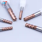 UNT carbide end mill cutting tool long neck milling cutter for cnc