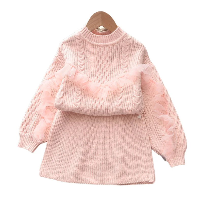 Bear Leader Children Winter Suit Lace Sweater Girl Clothes Sweater Skirts 2Pcs Baby Autumn Clothes Sets Girls Boutique Outfits
Bear Leader Children Winter Suit Lace Sweater Girl Clothes Sweater Skirts 2Pcs Baby Autumn Clothes Sets Girls Boutique Outfits