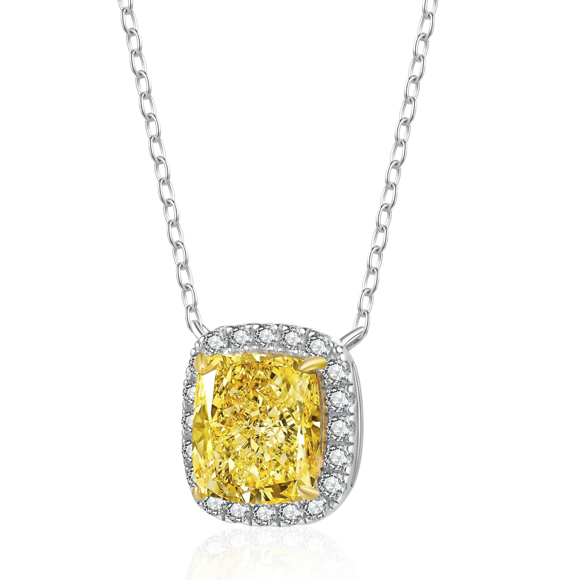 3.0ct cushion stone Silver Jewelry Set Necklace for Anniversary Gift, Optional yellow, pink, white, blue
3.0ct cushion stone Silver Jewelry Set Necklace for Anniversary Gift, Optional yellow, pink, white, blue