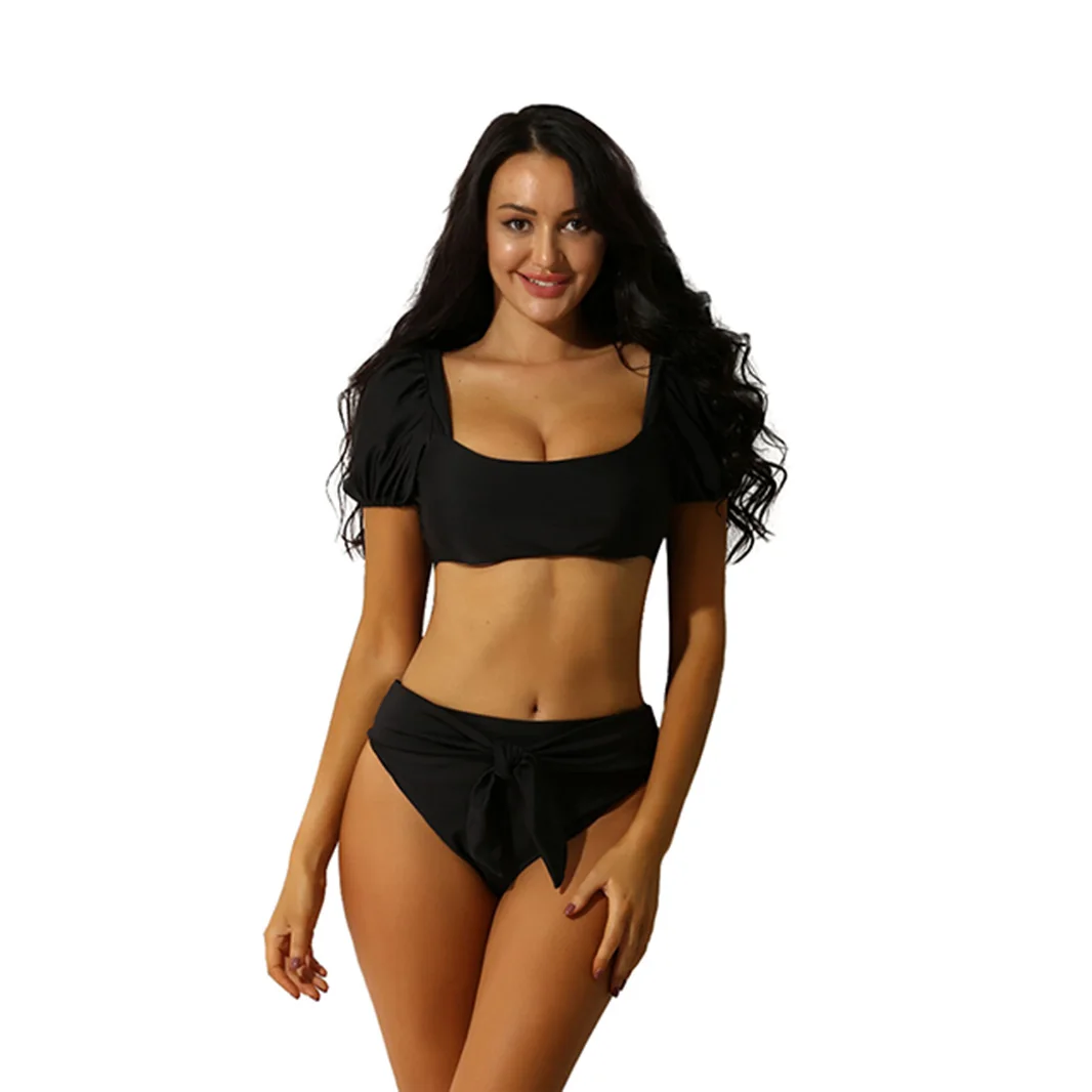 In Stock Padded Bra Tops with High Waist Briefs Woman 2 Pcs Lace-up Bathing Suit Swimwear Swimsuits
In Stock Padded Bra Tops with High Waist Briefs Woman 2 Pcs Lace-up Bathing Suit Swimwear Swimsuits
