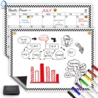 9.9P-1 Flexible magnetic sheet dry erase magnetic sheet fridge magnet white board
