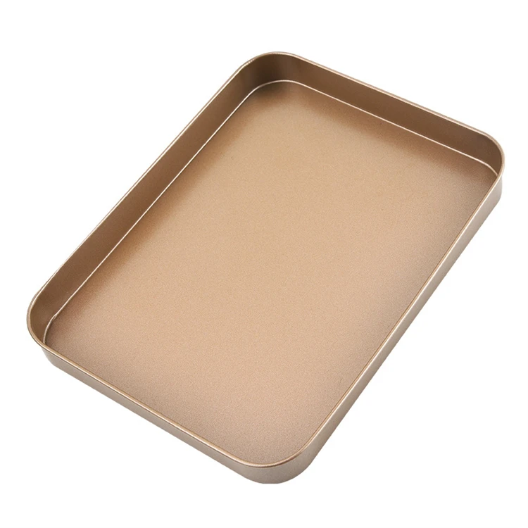 Household Cake Tray 24CM Straight Rectangular Carbon Steel Baking Bread Pan Bakeware, As picture
Household Cake Tray 24CM Straight Rectangular Carbon Steel Baking Bread Pan Bakeware, As picture