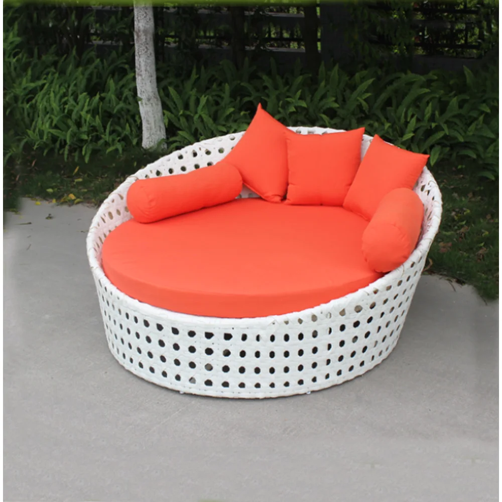 New design rattan furniture outdoor pool sunbed