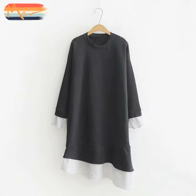 Maxnegio oversized sweatshirt dress custom sweatshirt