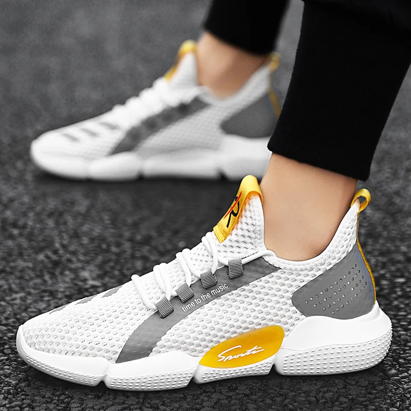 2021 New Cheapest Fashion No Slip Casual Running Men Casual Shoes Men Sneakers Brand Breathable Mesh Upper Men's Sports Shoes, 3 colors/white,black,yellow
2021 New Cheapest Fashion No Slip Casual Running Men Casual Shoes Men Sneakers Brand Breathable Mesh Upper Men's Sports Shoes, 3 colors/white,black,yellow